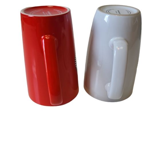Starbucks 12 ounce mugs coffee cups set of 2 - Picture 4 of 6